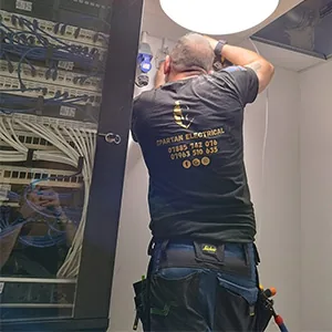 Spartan Electrical engineer fitting ceiling work